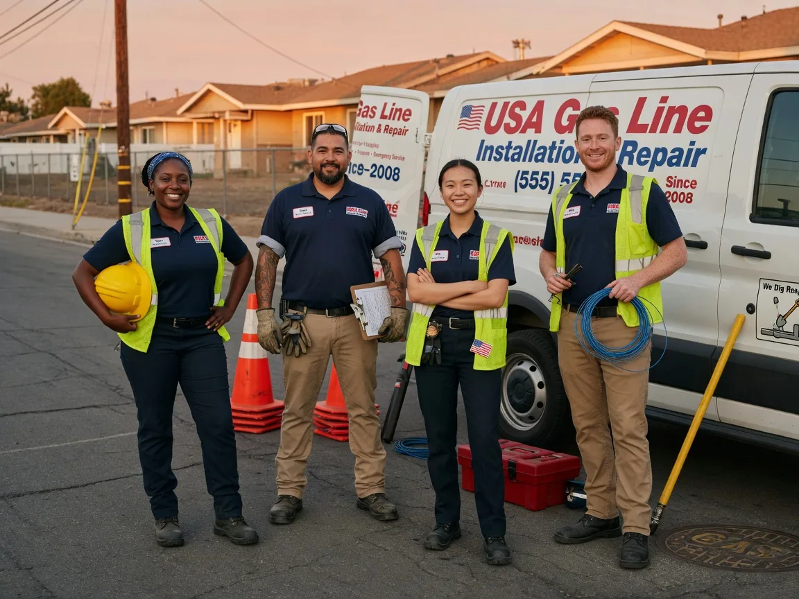 Gas Line Installation company in Elrosa, MN