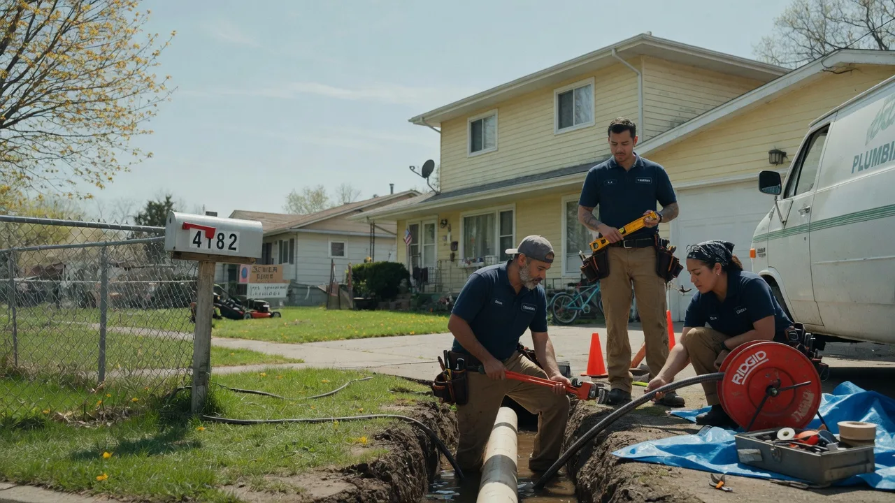 Gas Line Repair in Elrosa, MN near me
